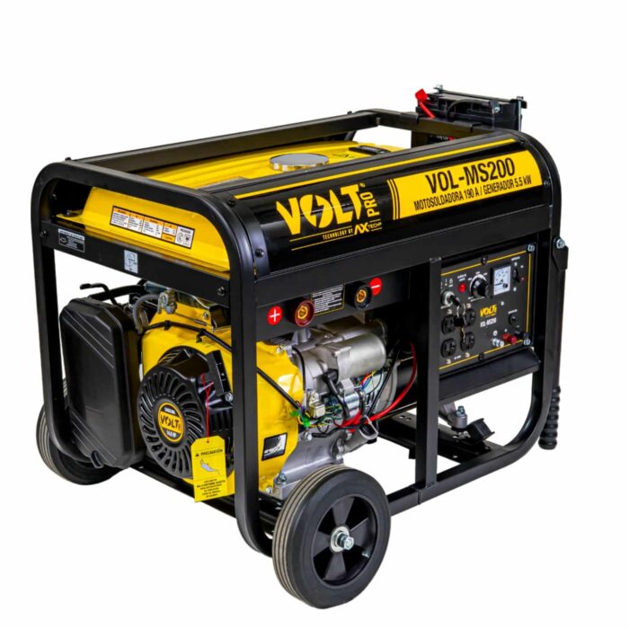 VOL-MS200 Motosoldadora a gasolina Volt, Motosoldadora 200A.