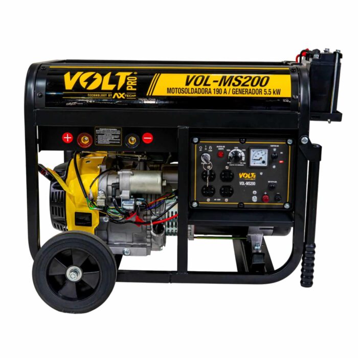 VOL-MS200 Motosoldadora a gasolina Volt, Motosoldadora 200A.