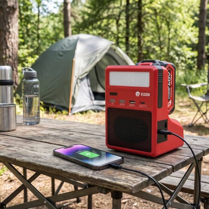 Inversor Portátil EDON ED-INV-21V-300 | 300W, 220V, Bluetooth
