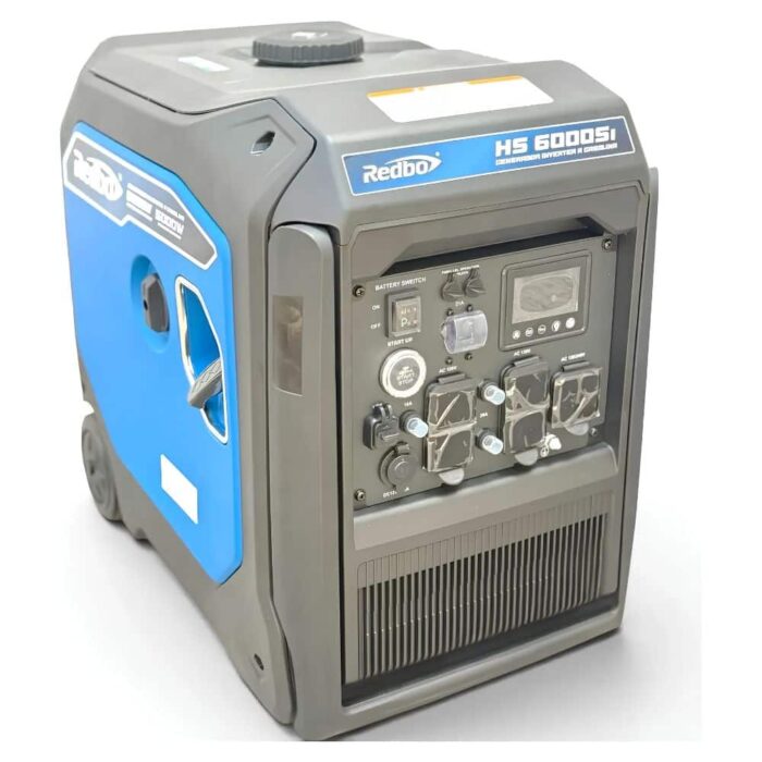 Generador Inverter Silencioso Redbo HS-6000Si | 5kW · Multivoltaje · a Gasolina