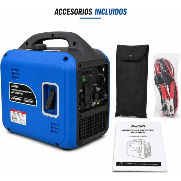 HS-2500Si 2 Generador Inverter Silencioso Redbo HS-2500Si | 2000W · 127V · Gasolina