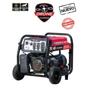 Generador inverter a gasolina NIT-G10000-DR Nitro especial para carga de drones, 10.5kW máx, 500cc
