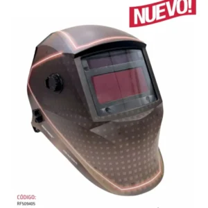 Careta MEGA FORCE RF509405 Lincoln Electric | Oscurecimiento automático DIN 9-13, 4 sensores de arco