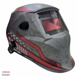Careta MEGA FORCE RF509407 Lincoln Electric Fast Arc | Oscurecimiento automático DIN 9-13, 4 sensores de arco