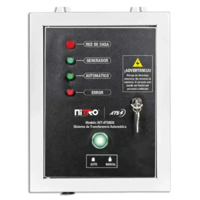 NIT-ATSBOX Tablero de Transferencia Automática Nitro NIT-ATSBOX tablero de transferencia automática Nitro 110V 220V