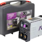 Soldadora AXT-147LED Axtech junto a su maletín de transporte