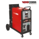 Soldadora MIG Cebora Jaguar E 200 MD con doble arrastrahilo, display LCD y carro portamáquina