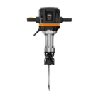 Martillo demoledor electroneumático TKA-MD7030SC Tonka Force hexagonal brushless 2200W con carrito transportador