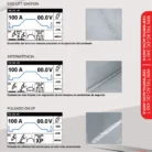 Pantallas y cordones de la Cebora WIN TIG AC-DC 450 T con EVO LIFT IGNITION, intermitencia y pulsado XP