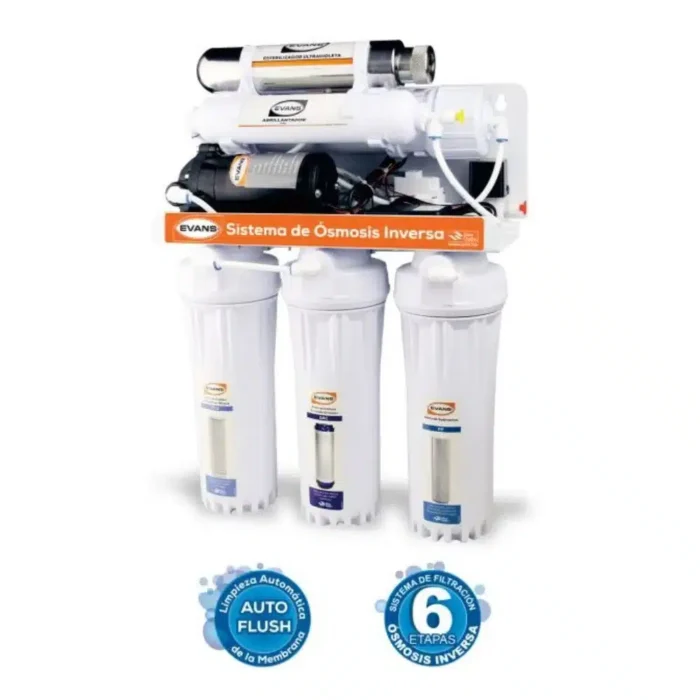Ósmosis inversa de 6 etapas del Kit Medic-Esencial Purificador de ósmosis inversa de 6 etapas del Kit Medic-Esencial Evans